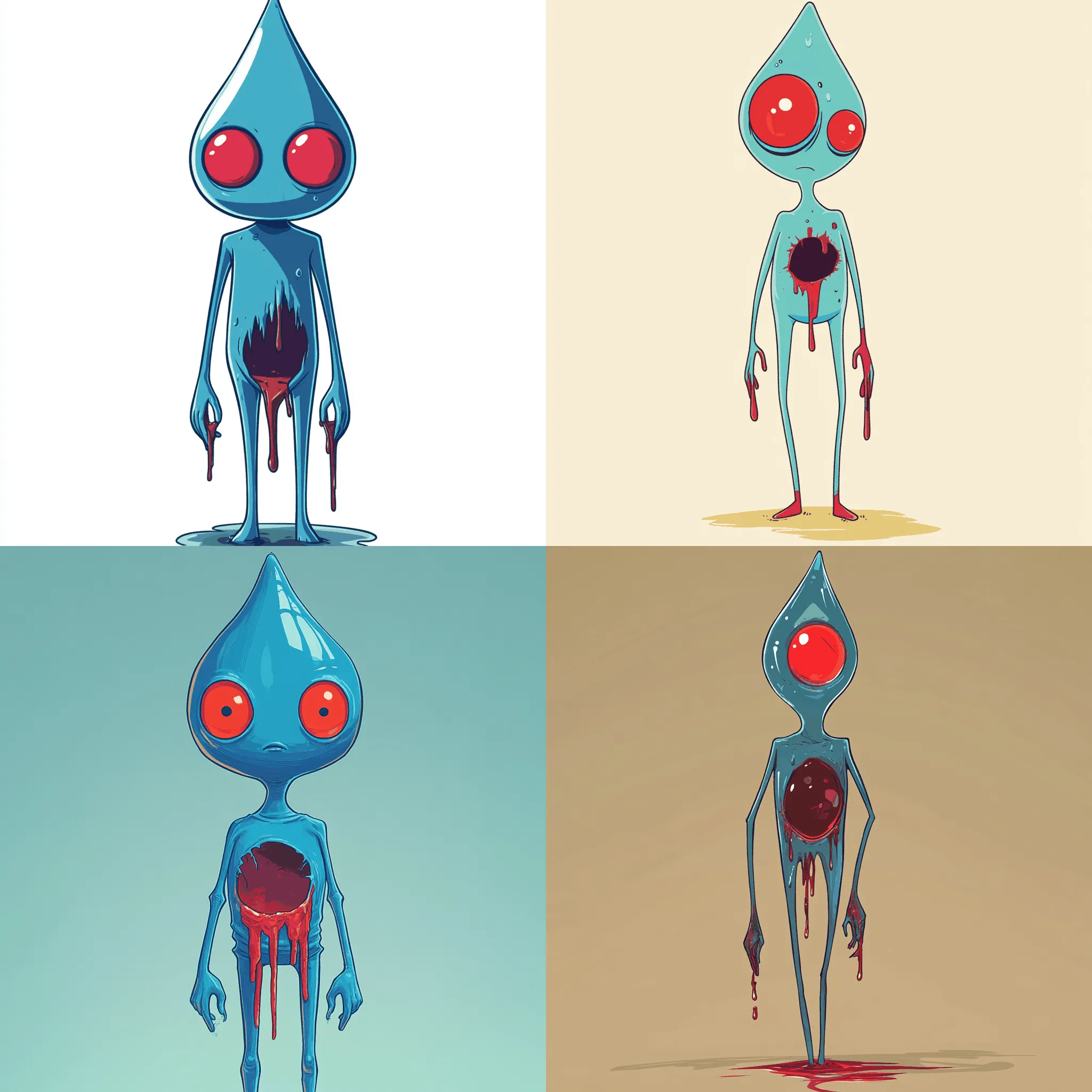 Monstre de Camille Pluie